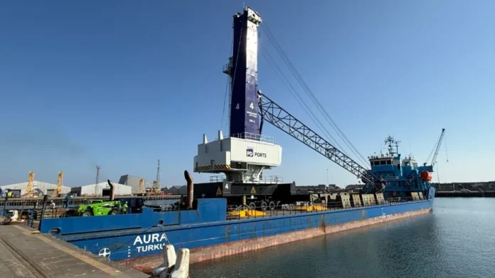The Port of Hartlepool has welcomed a new Konecranes Gottwald ESP.6 mobile harbour crane following assembly and testing in Antwerp.