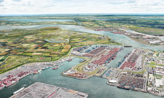 The Flemish Government has approved the draft project decision for the Left Bank Container Cluste at the Port of Antwerp-Bruges.