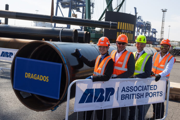 The Immingham Eastern Ro-Ro Terminal at the Port of Immingham, has reached a significant construction milestone.
