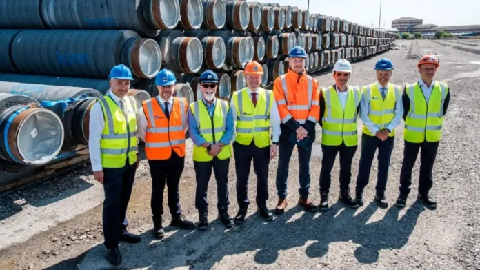UK's first carbon capture network begins offshore construction at Port of Hartlepool