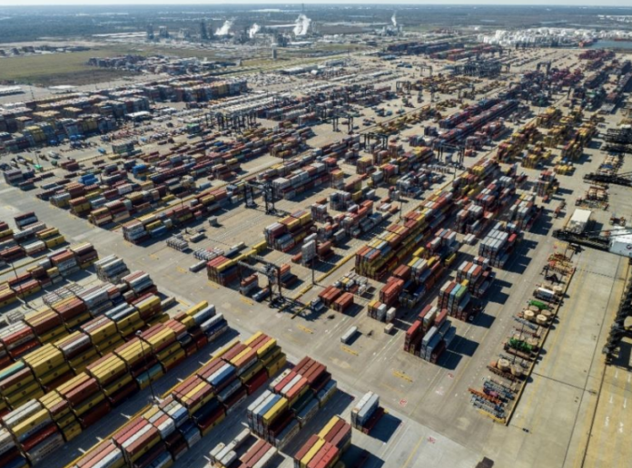 Port Houston containers