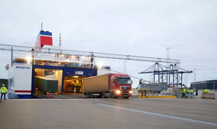 Ports of Stockholm, truck