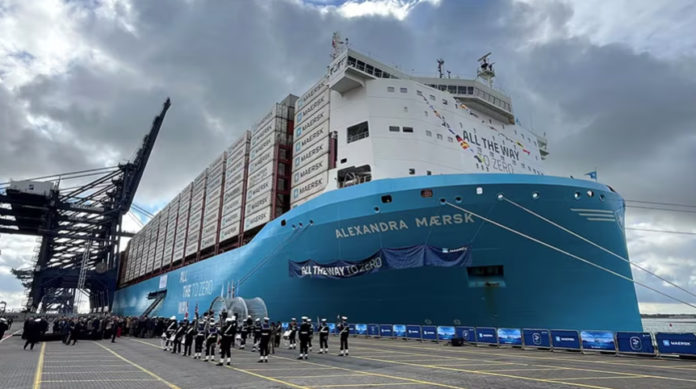 Alexandra Maersk ship