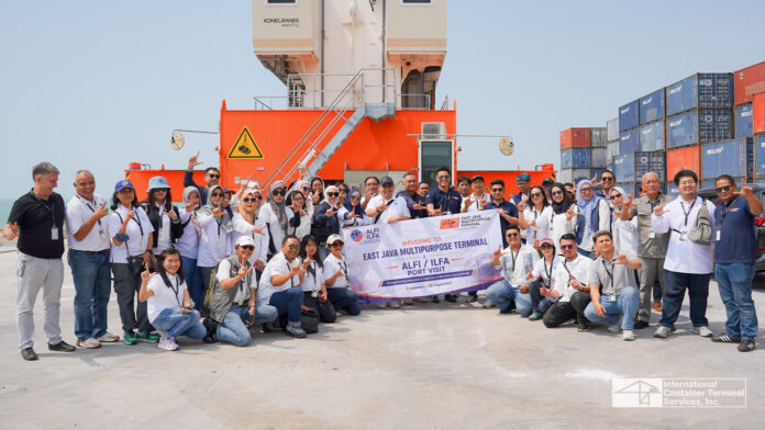 Logistics and Forwarders Association visit East Java Multipurpose Terminal to discuss trade opportunities.
