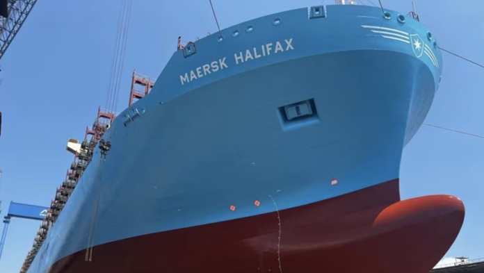 The ship Maersk Halifax