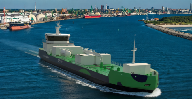 Port of Klaipėda ship