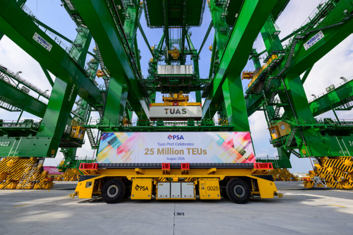 Tuas Port in Singapore