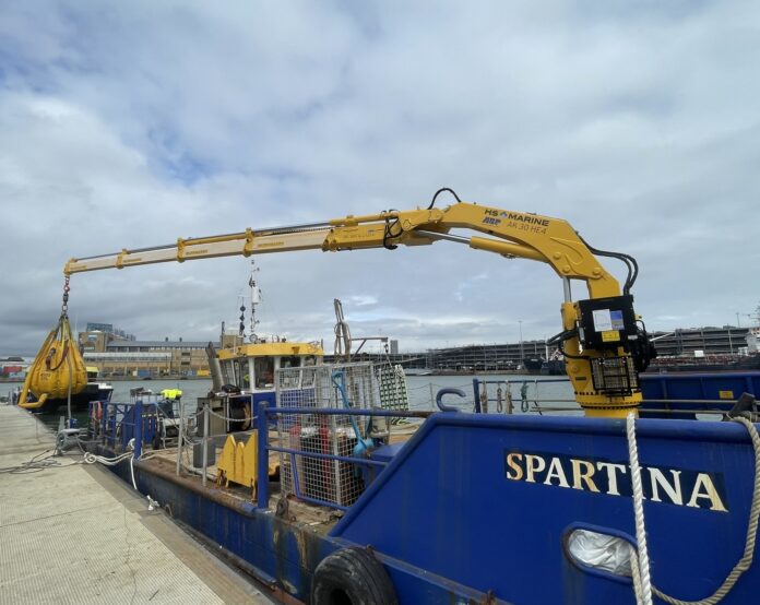 Associated British Ports has invested in a new marine deck crane aboard Spartina, one of the Port of Southampton's operational workboats.
