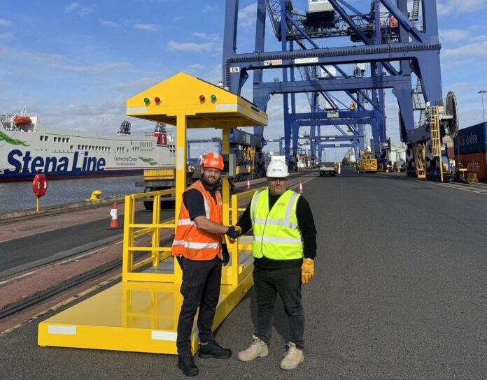Associated British Ports has installed new pinning stations at its Humber container terminals addressing one of the highest-risk operations.