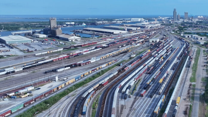 The Alabama Port has filed a notice of intent to participate in the proposed consolidation of Union Pacific and Norfolk Southern.