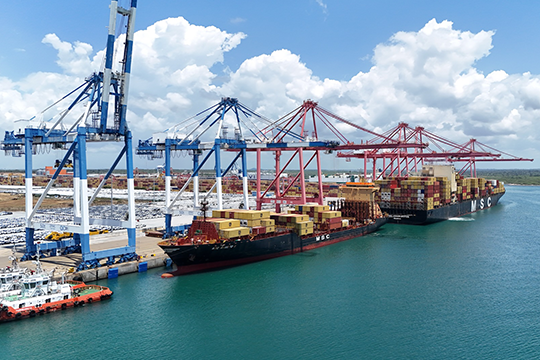 Hambantota Port sees new opportunities as container ships return to Suez